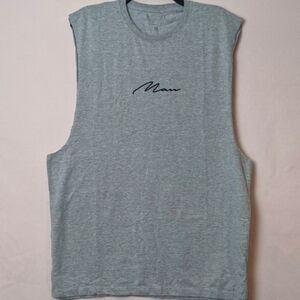 Boohoo Man Gray Signature Tank Top size XL